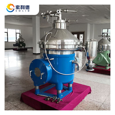 DHZ470 Усовершенствованный дисковый центрифужный сепаратор нефтеперерабатывающего завода для рафинирования растительного масла