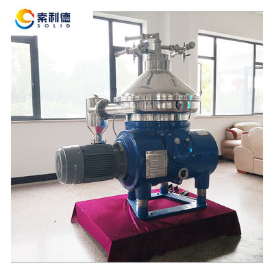 DHZ470 Усовершенствованный дисковый центрифужный сепаратор нефтеперерабатывающего завода для рафинирования растительного масла